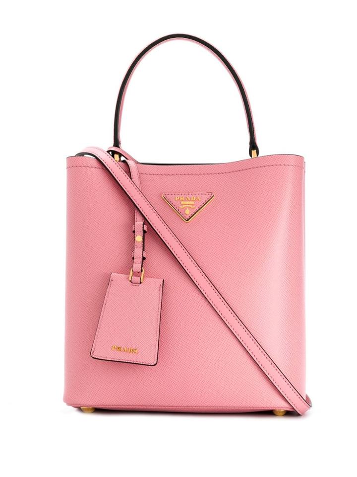 Prada Panier Medium Bag - Pink