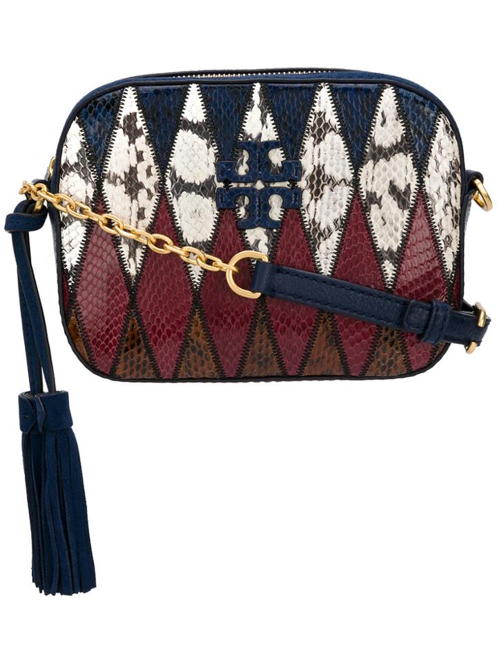 Tory Burch Mcgraw Camera Bag - Blue