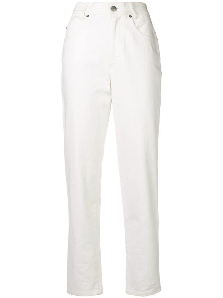 Sonia Rykiel Mom Fit Jeans - White