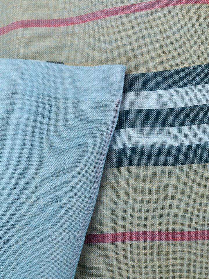 Burberry Double-faced Vintage Check Scarf - Blue