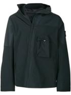 Stone Island Ghost Tank Shield Hooded Jacket - Blue