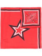 Givenchy Logo Scarf - Red