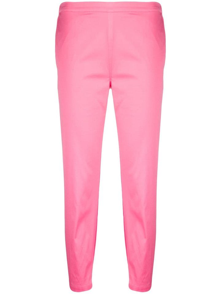 Twin-set Slim-fit Straight Trousers - Pink