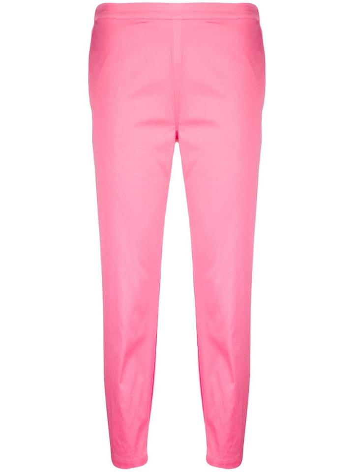 Twin-set Slim-fit Straight Trousers - Pink