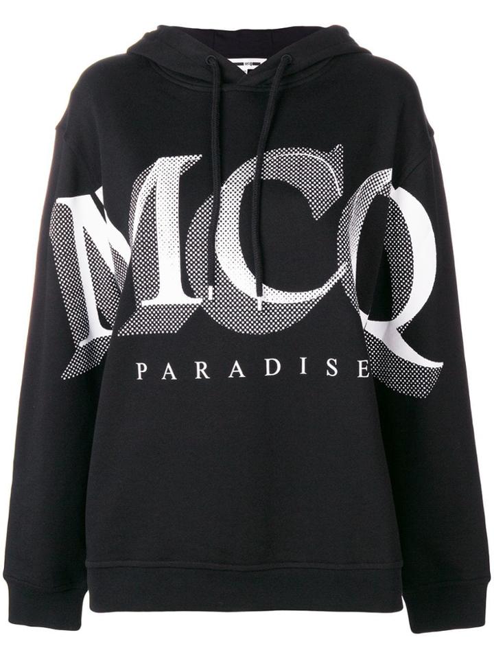 Mcq Alexander Mcqueen Paradise Hoodie - Black