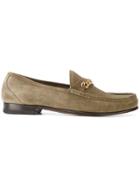 Tom Ford Chain Trim Loafers - Brown