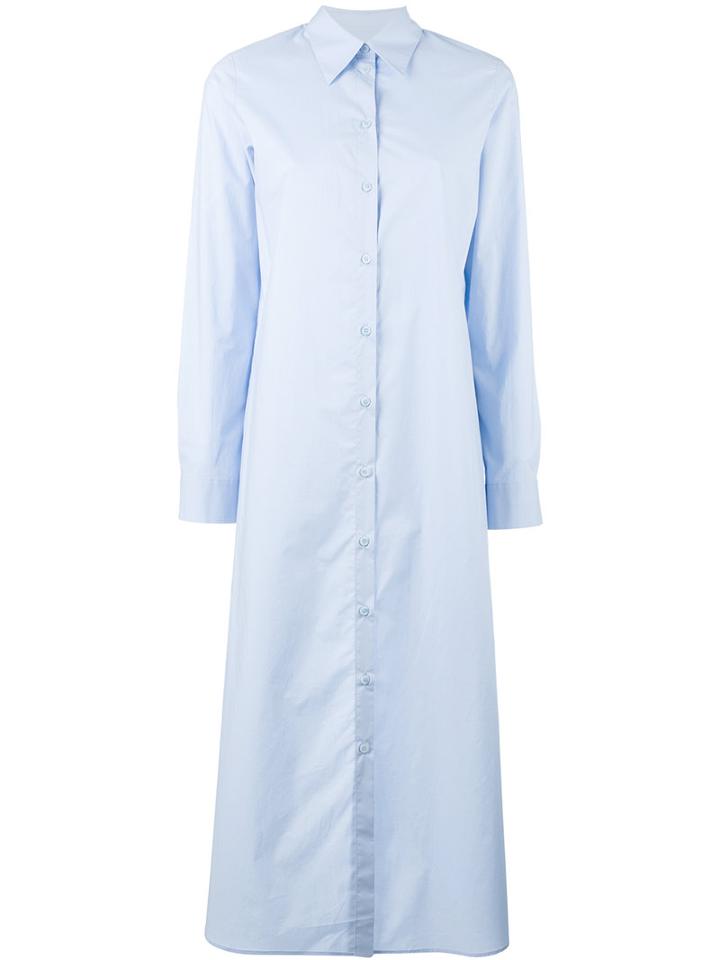 Mm6 Maison Margiela Floral Print Sequinned T-shirt, Women's, Size: 38, Blue, Cotton