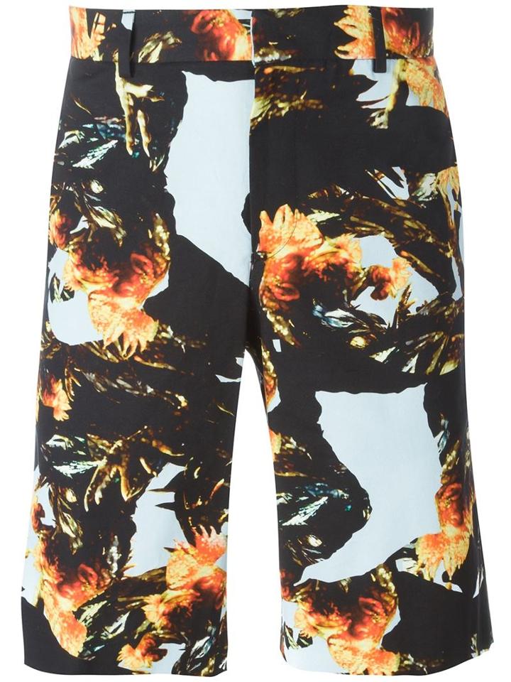 Givenchy Collage Print Shorts