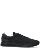 Officine Creative Smooth Lace-up Sneakers - Black