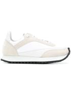 Comme Des Garçons Comme Des Garçons Laced-up Low-top Sneakers - White