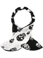 Alexander Mcqueen 'skull' Foulard, Women's, Black, Silk