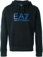 Ea7 Emporio Armani Front Logo Hoodie