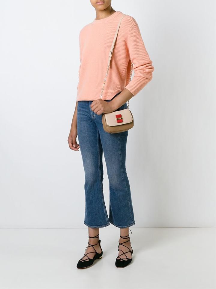See By Chloé Mini 'rosita' Crossbody Bag, Women's, Nude/neutrals