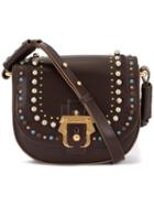 Paula Cademartori Studded Cross Body Bag, Women's, Red