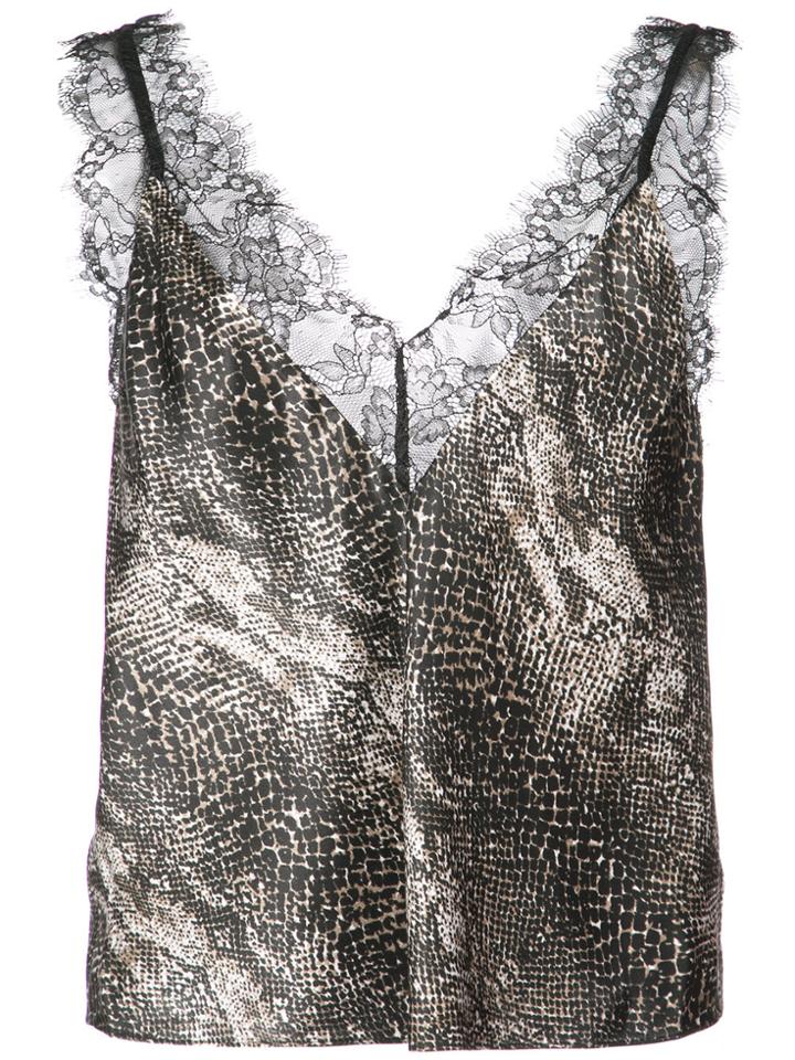 Fleur Du Mal Margo Camisole Top - Black
