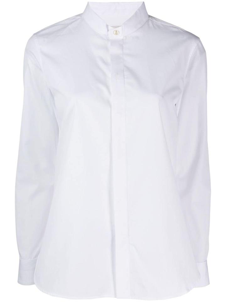 Saint Laurent Small Collar Classic Shirt - White