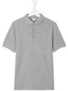 Paul Smith Junior Zebra Crest Polo Shirt - Grey