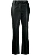Brunello Cucinelli Cropped Straight Leg Trousers - Black