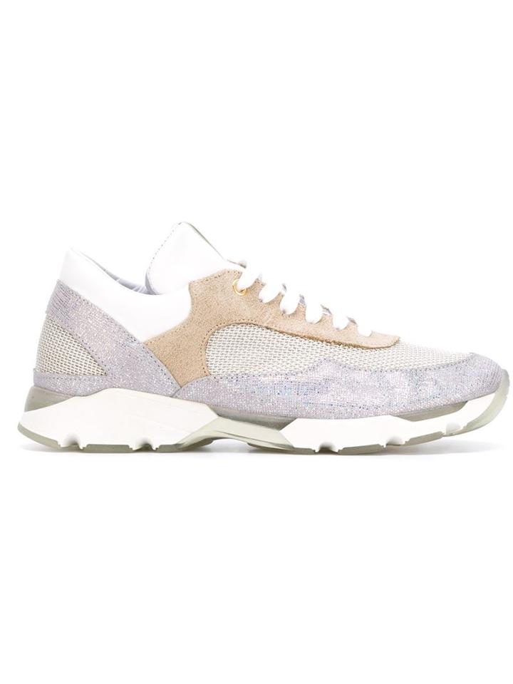 Eleventy Panelled Running Sneakers