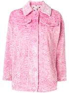 Vivetta Furry Shirt Jacket - Pink