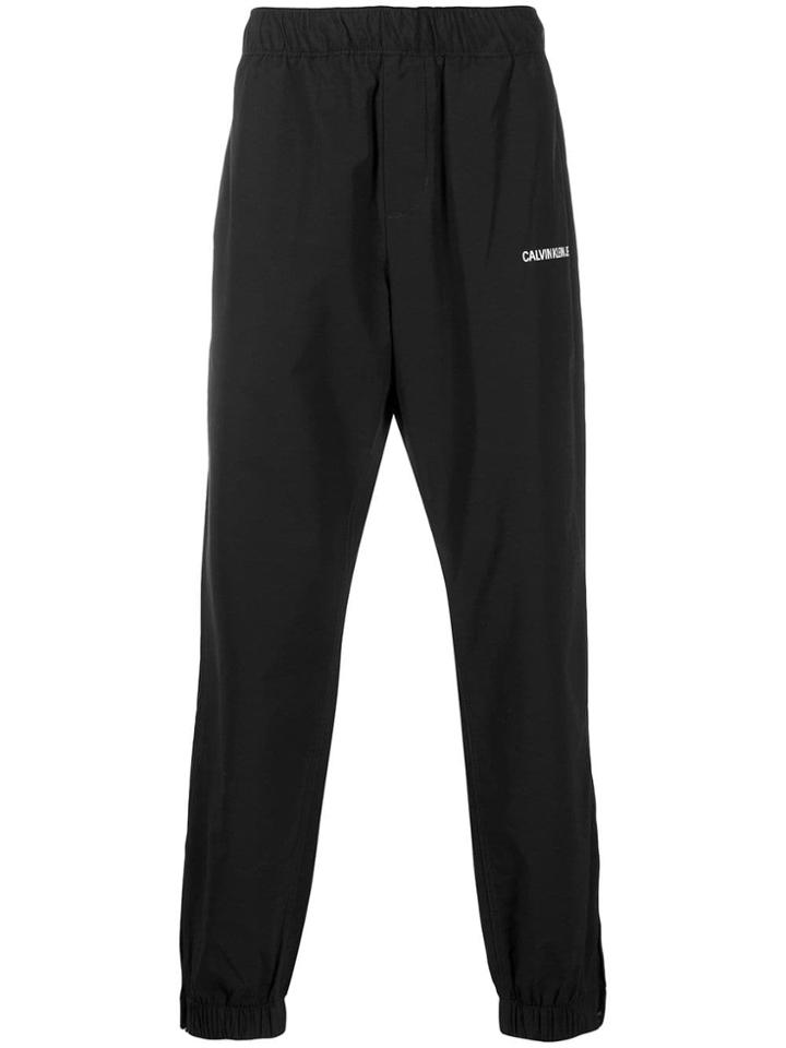 Calvin Klein Jeans Logo Print Track Pants - Black