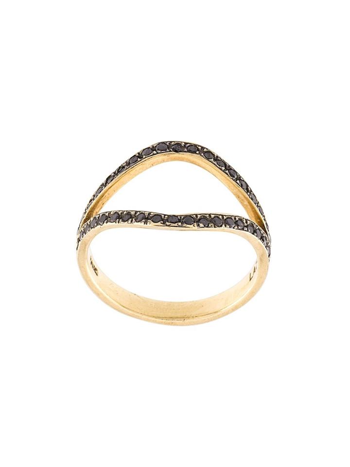 Marlo Laz 'the Nini' Diamond Ring - Yellow & Orange