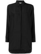P.a.r.o.s.h. Pointed Collar Shirt - Black