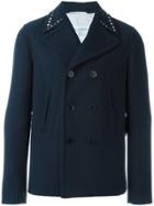 Valentino 'rockstud' Peacoat - Blue
