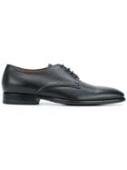 Z Zegna Lace-up Oxford Shoes - Black