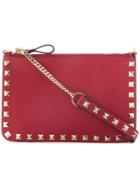 Valentino Valentino Garavani Rockstud Pouch - Red