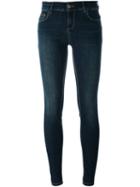 Twin-set Skinny Jeans, Women's, Size: 30, Blue, Cotton/polyester/spandex/elastane