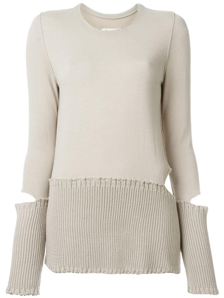 Maison Margiela Cut Out Sweater