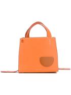 Danse Lente Square Tote Bag - Yellow & Orange
