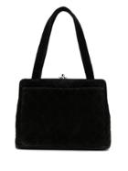 Chanel Pre-owned 1997 Cc Turnlock Tote - Black