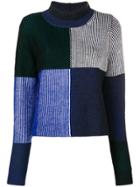 Ps By Paul Smith Funnel Neck Sweater - Blue