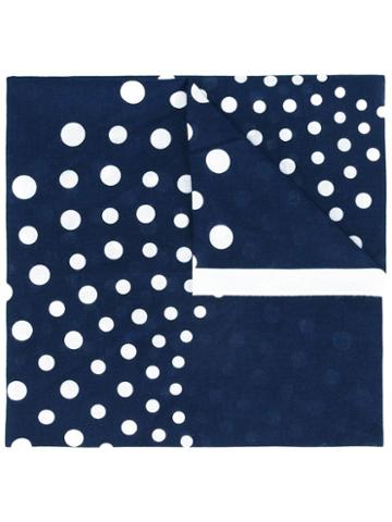 Blue Blue Japan Dot Spread Scarf, Men's, Cotton