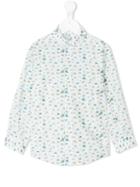 Cashmirino - Boat Print Shirt - Kids - Cotton - 5 Yrs, White