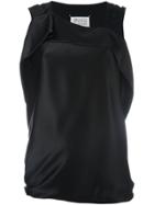Maison Margiela Drape Panel Vest - Black