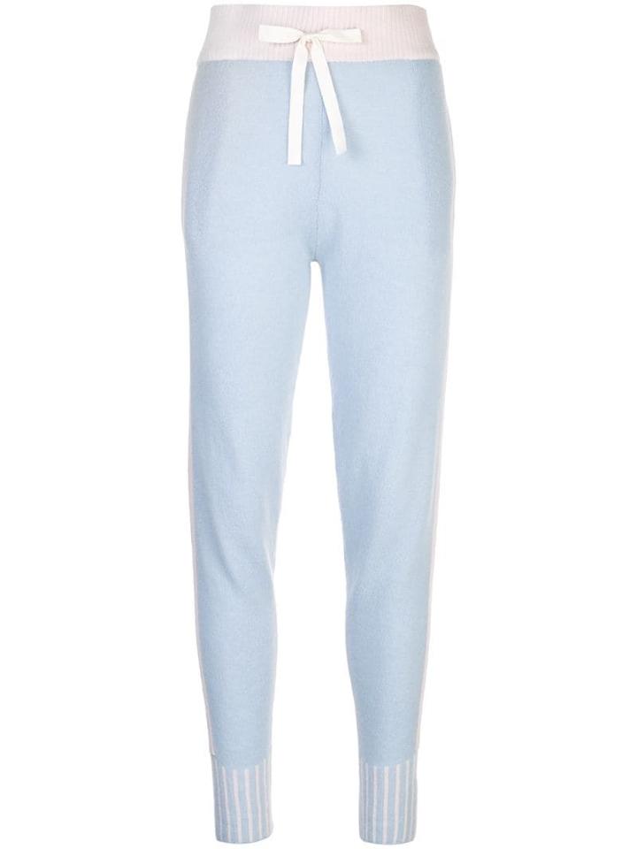 Morgan Lane Hailey Cashmere Track Pants - Blue