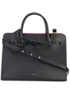 Mansur Gavriel - Bow Detail Tote - Women - Leather - One Size, Black, Leather