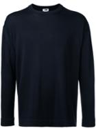 H Beauty & Youth - Crewneck Sweater - Men - Wool - S, Blue, Wool
