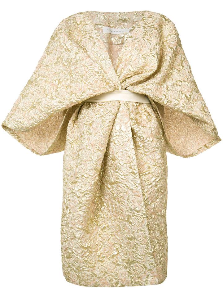 Sandra Mansour - Brocade Coat - Women - Polyester - 42, Polyester