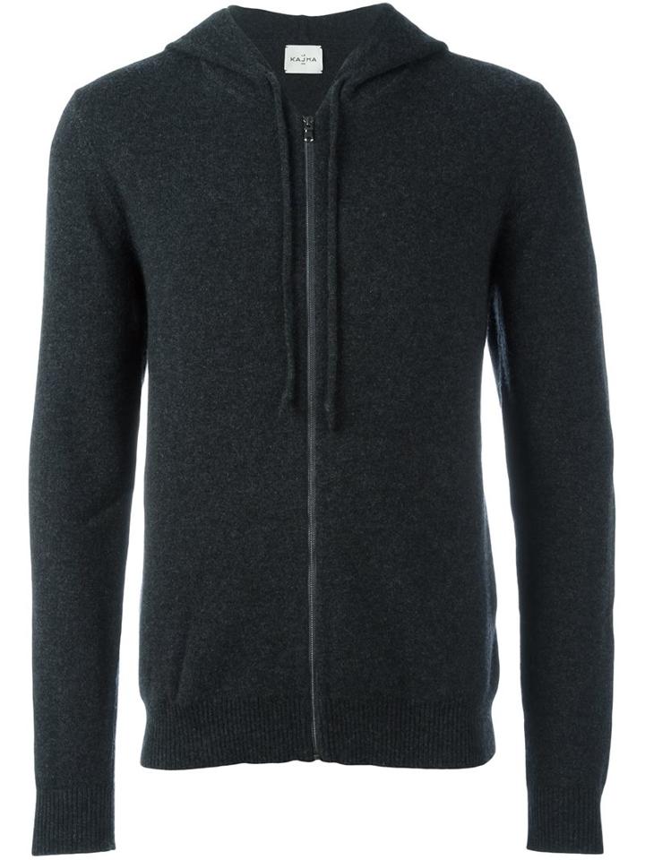 Le Kasha Cashmere 'jaipur' Knitted Hoodie, Adult Unisex, Size: Small, Grey, Cashmere