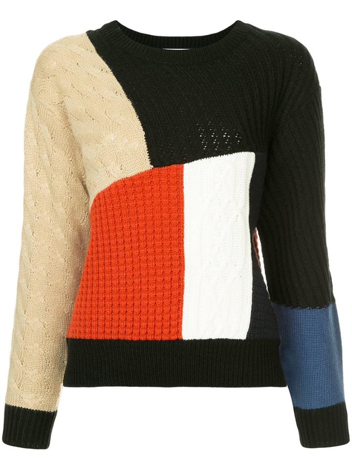 Guild Prime Patchwork Jumper - Black