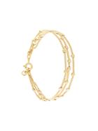 Wouters & Hendrix My Favourite Triple Chain Bracelet - Yellow & Orange