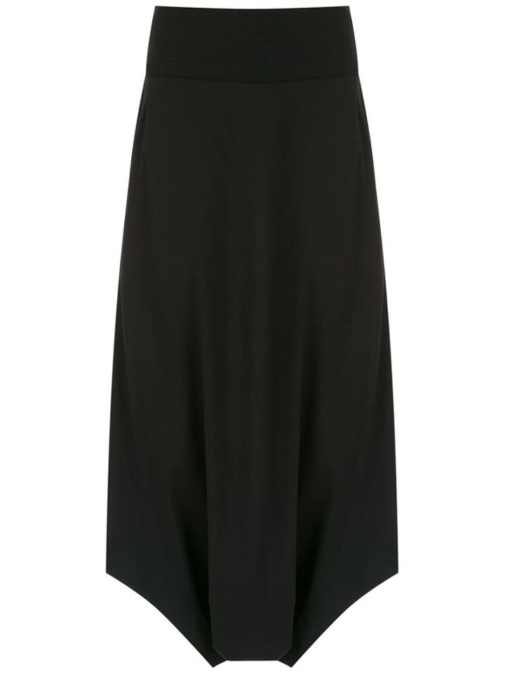 Mara Mac Dropped Crotch Pants - Black