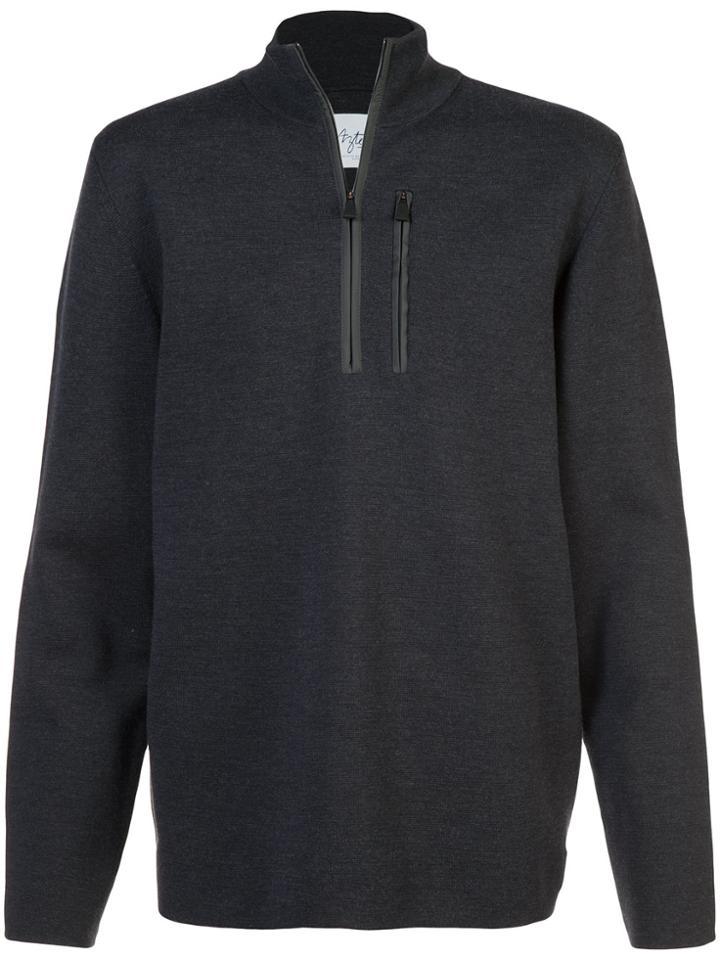 Aztech Mountain Matterhorn Crew Neck Jumper - Black