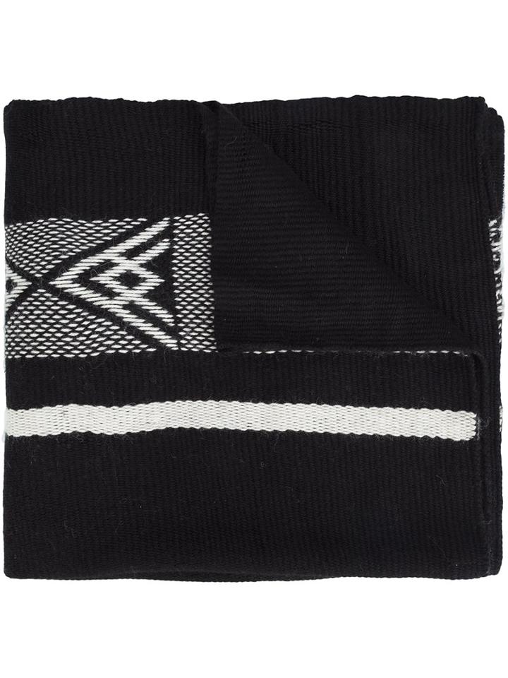 Voz 'diagonal' Shawl, Women's, Black, Alpaca