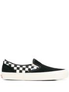 Vans Checkered Slip-on Sneakers - Black