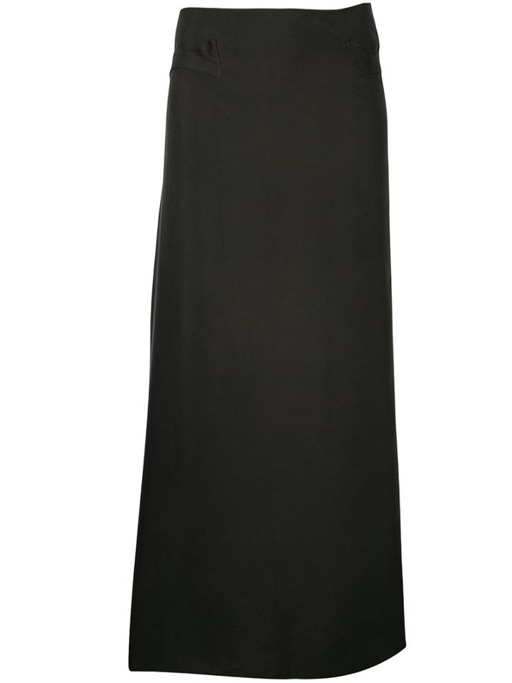 Cherevichkiotvichki - Long Skirt - Women - Silk - S, Green, Silk
